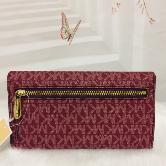 NWT Michael Kors Jet Set Travel Trifold Wallet - Picture 3 of 7